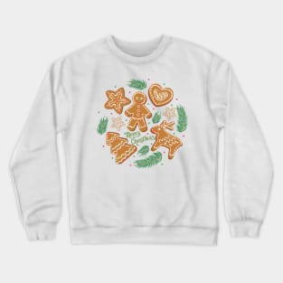 Christmas gingerbread Crewneck Sweatshirt